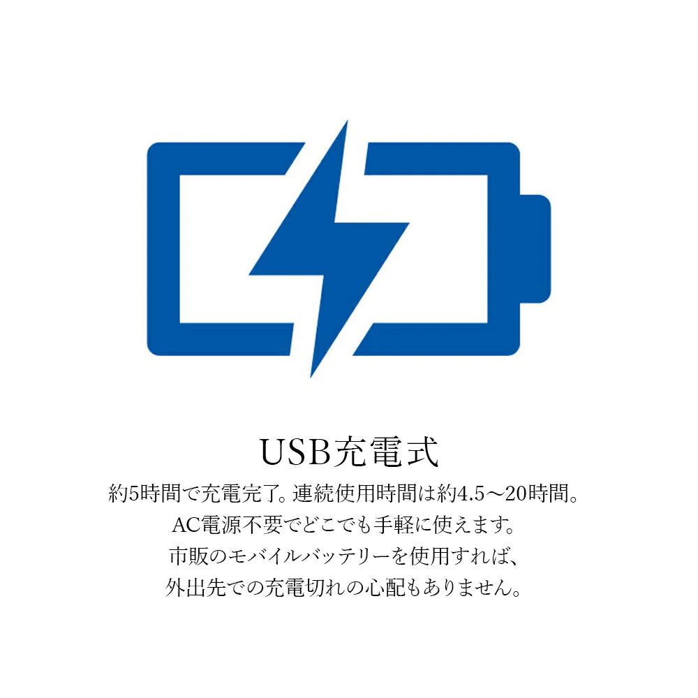 汗かき専用ビッグハンディファン KSFN-011B
