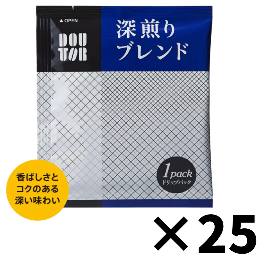 ドトールコーヒー ドリップパック 深煎りブレンド 25個