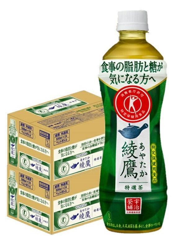 【送料無料】[トクホ][特保]コカ・コーラ 綾鷹 特選茶 500ml×48本