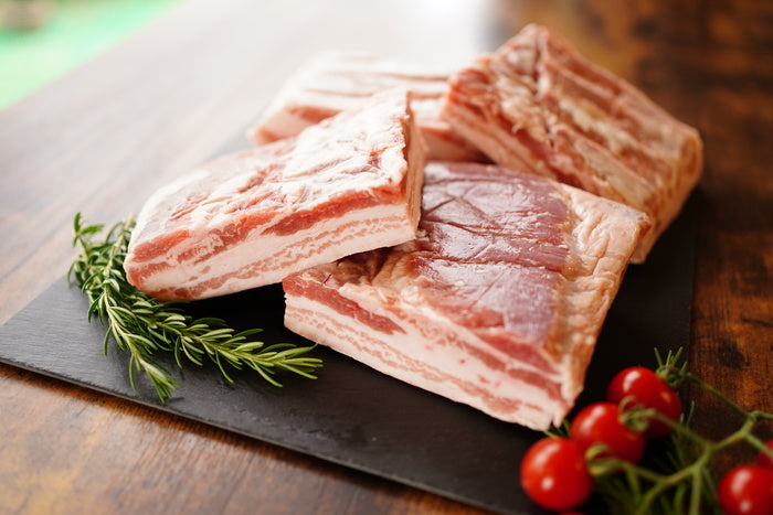 【先着15購入限定・16%OFF】国産豚氷温熟成 豚バラブロック 2kg