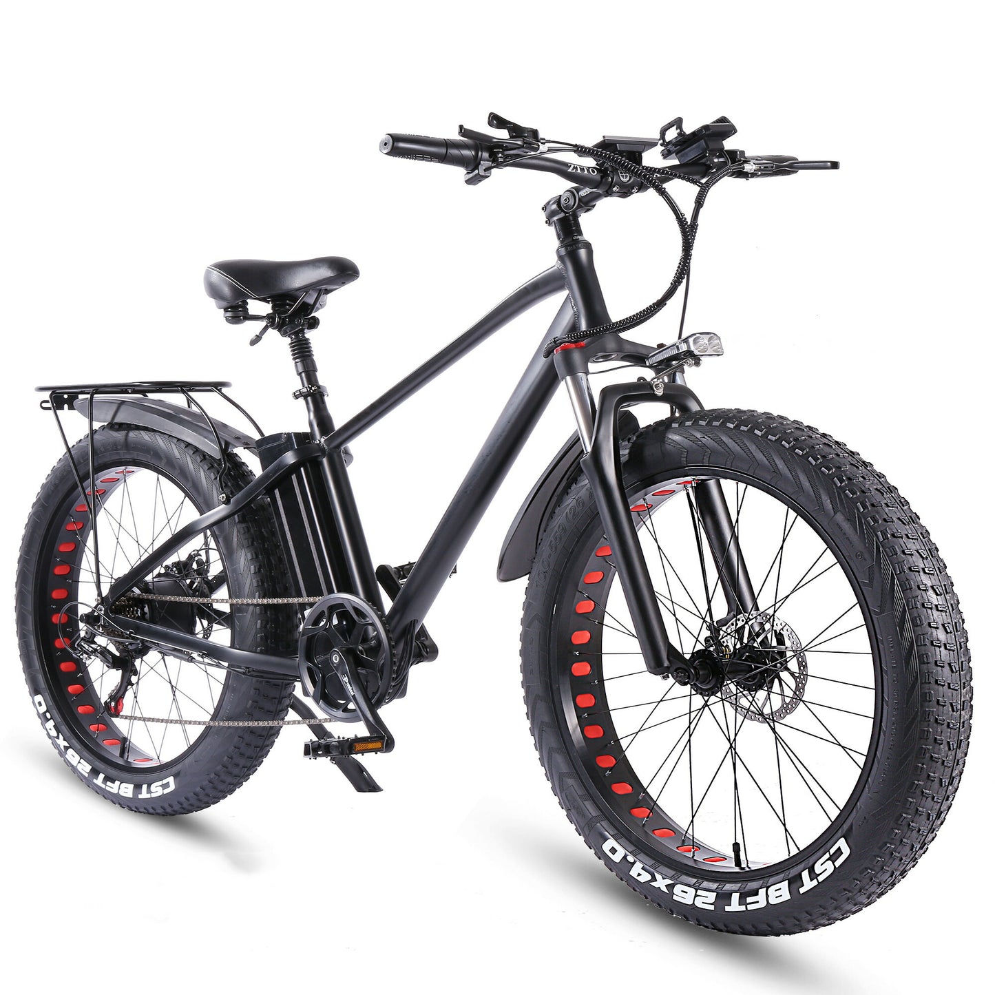 ファットバイク fatbike 26インチ電動アシスト自転車ファットバイク★最高級限定★7段ギア変速 48v 750w 24Ah大容量バッテリーディスクブレーキ★電動ハイブリッドサンドバイク サスペンション