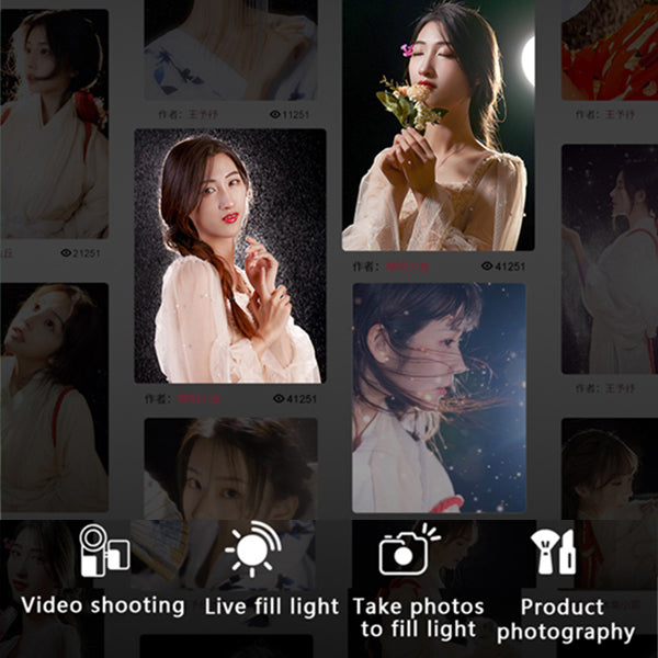 スマホ ライブ 配信 照明 ライト スマホライトスタンド LED