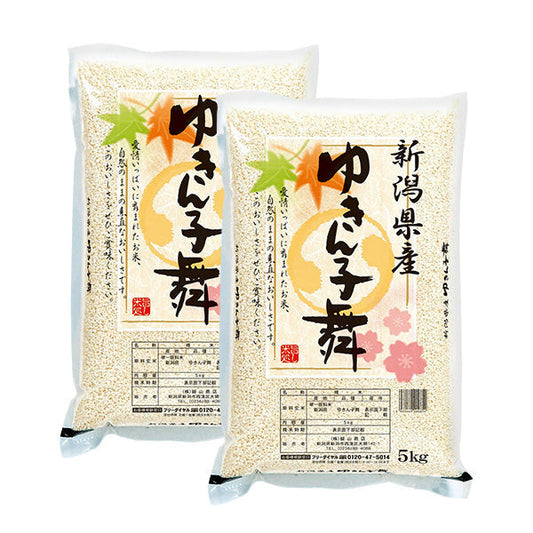 とれたて新米 10kg ゆきん子舞 お米 新潟県産 白米 令和4年産（本州：送料無料）