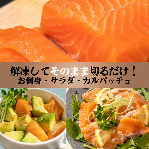 ノルウェーサーモン どどーーんと1kg！ たっぷり 国内加工 沼津市 お祝い ギフト 真空 冷凍 サーモン 皮つき ふるさと 返礼品 お得 特大 刺身 寿司 生食可 お買い得 お得