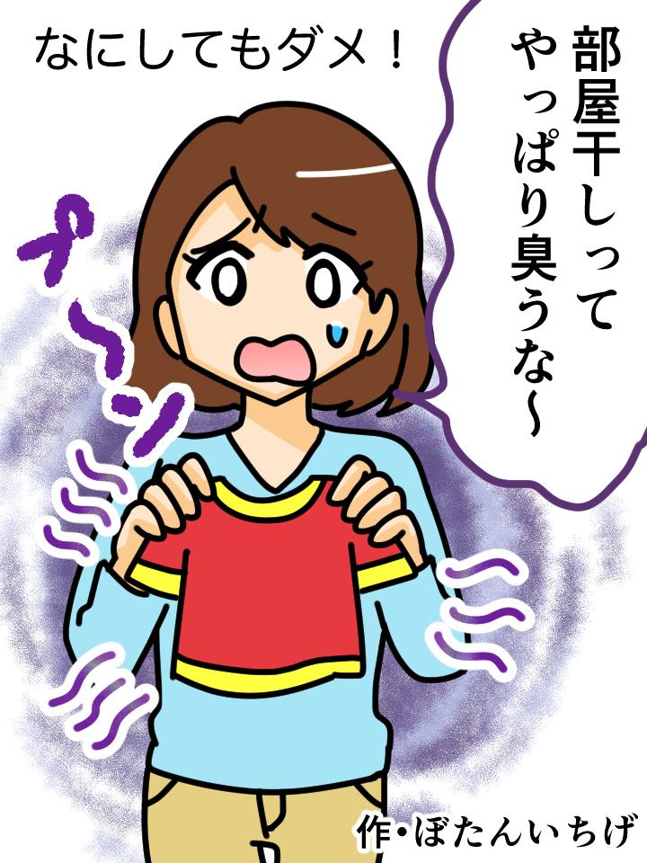 バスタオル、靴、生乾きの臭いが気になる洗濯に　部屋干し臭対策の決定版 部屋干しバイオくん（柔軟剤？洗濯機クリーナー？消臭剤？除菌剤？いいえ全部です）