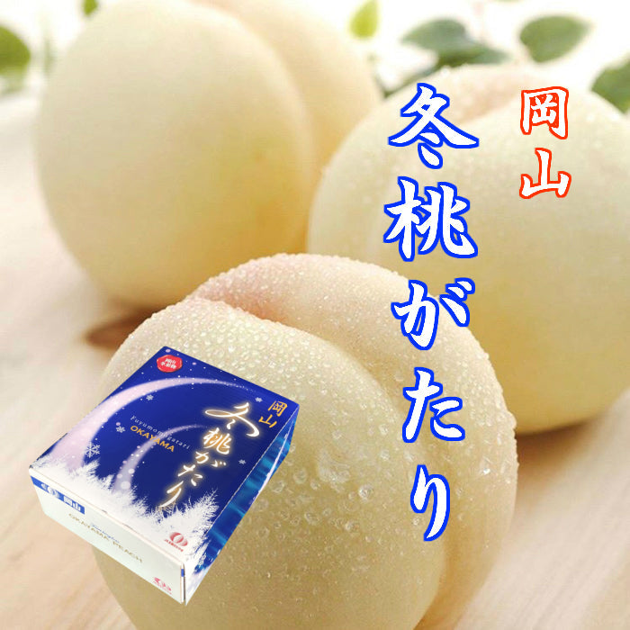 1.2kg 岡山産 冬桃がたり エース 6玉ー10玉