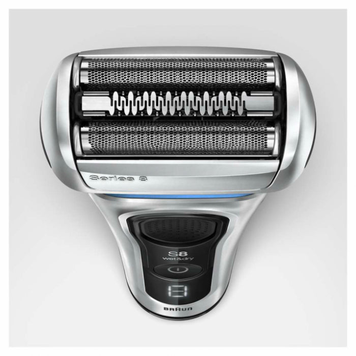 BRAUN 純正 シリーズ8 ブラウン 83M 替え刃 替刃 交換 スペア 網刃 内刃セット 一体型カセット シルバー F/C83M