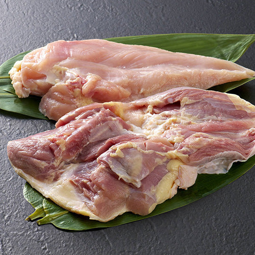 はかた地鶏モモムネセット2ｋｇ（1ｋｇ×2ｐ）肉 ギフト 送料無料 地鶏 焼き鳥 業務用 冷凍 鶏肉 お取り寄せ お取り寄せグルメ 北海道と沖縄を除き 【送料無料】