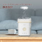 超音波加湿器 wacca(輪っか) 超音波式 加湿器 ホワイト ナイトライト付き アロマディフューザー