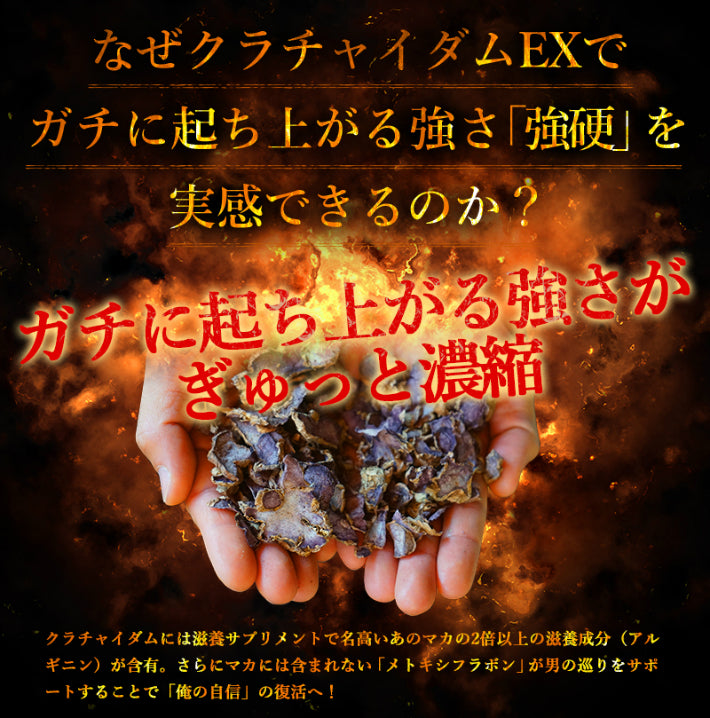 クラチャイダム サプリメント クラチャイダムEX 1袋 180粒 約3ヶ月分