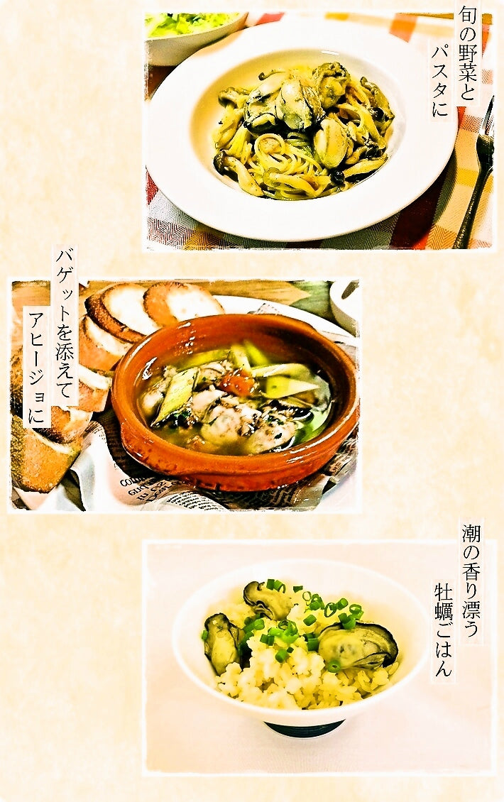 宮城県産 冷凍むき牡蠣 1kg Mサイズ (約50粒前後)  加熱調理用 冷凍かき カキ 三陸産 石巻 女川 東松島 業務用 hsk