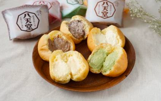 【八天堂】プレミアムフローズンくりーむパン12個詰合せ