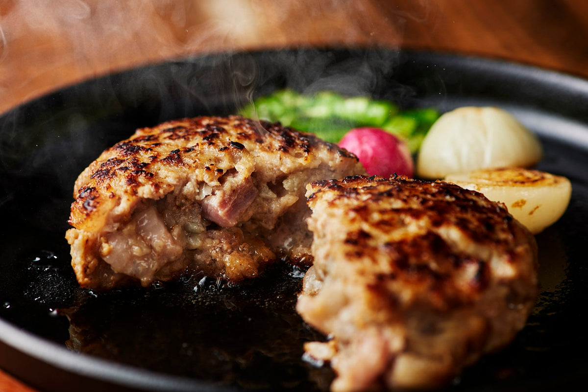 イベリコ豚＆和牛ハンバーグ食べ比べセット（計600g）