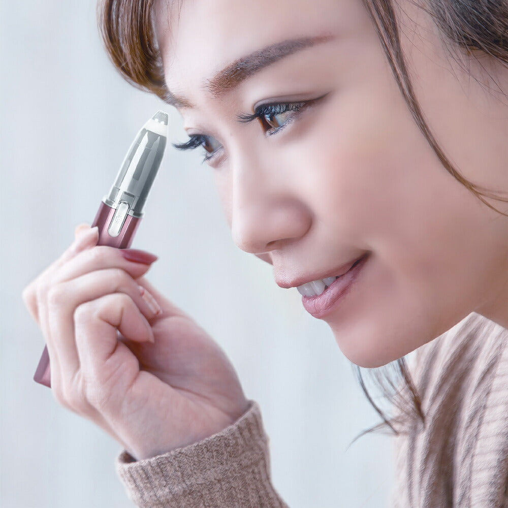 【フェイス/PK・アイブロウ/WH】フェイスシェーバー・アイブロウシェーバーセット LASH-FACESET