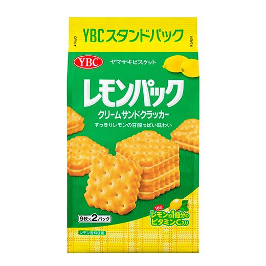【送料無料】YBC ヤマザキビスケットレモンパック (9枚×2P)×10個ヤマザキ お菓子  クラッカー