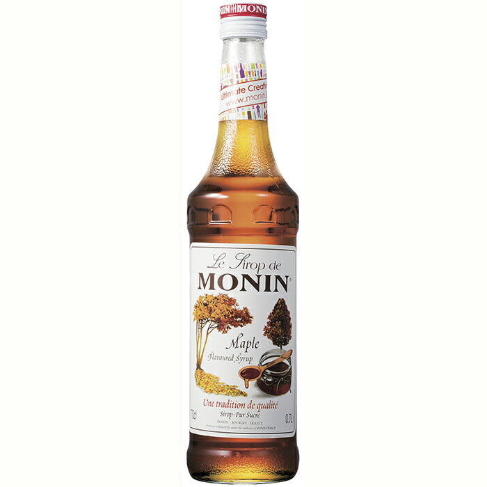 【送料無料】MONIN モナン メイプルフレーバー・シロップ 700ml×2本【ご注文は12本まで同梱可能】ノンアルコール シロップ