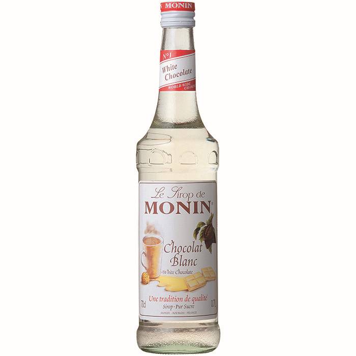 【送料無料】MONIN モナン ホワイトチョコレート・シロップ 700ml×2本【ご注文は12本まで同梱可能】ノンアルコール シロップ