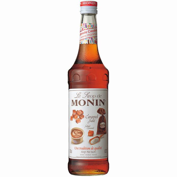 【送料無料】MONIN モナン ソルテッドキャラメル・シロップ 700ml×2本【ご注文は12本まで同梱可能】ノンアルコール シロップ