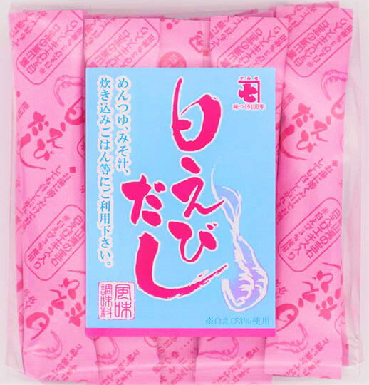 【送料無料】かね七 白えびだし  (4g×25本)×12個