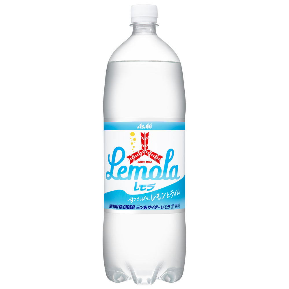 【送料無料】アサヒ 三ツ矢サイダー レモラ 1500ml 1.5×8本/1ケース