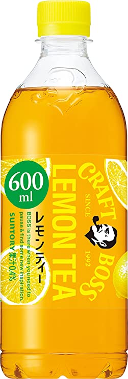 【送料無料】BOSS サントリー クラフトボス レモンティー 450ml×2ケース/48本