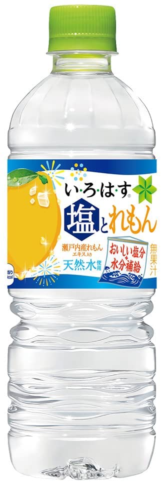 【訳あり】【キズ・へこみ有り】【送料無料】コカ・コーラ い・ろ・は・す 塩れもん PET 555ml×24本【北海道・東北・四国・九州・沖縄県は別途送料がかかります】