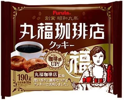 【送料無料】フルタ製菓 丸福珈琲店クッキー 190g 28袋/2ケース