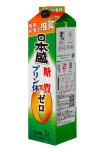 【送料無料】日本盛 糖質ゼロプリン体ゼロ 3000ml 3L×2本【北海道・沖縄県・東北・四国・九州地方は必ず送料がかかります】