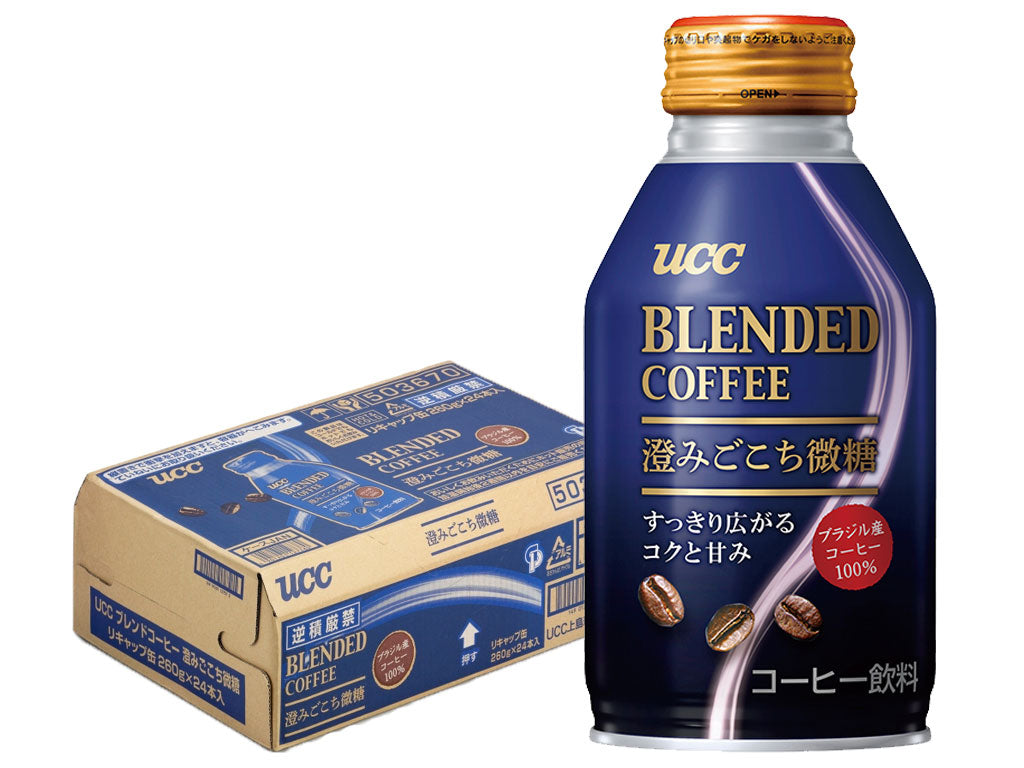 【送料無料】UCC ブレンドコーヒー 澄みごこち微糖 缶 260ml×1ケース/24本【ご注文は3ケースまで1個口配送可能】