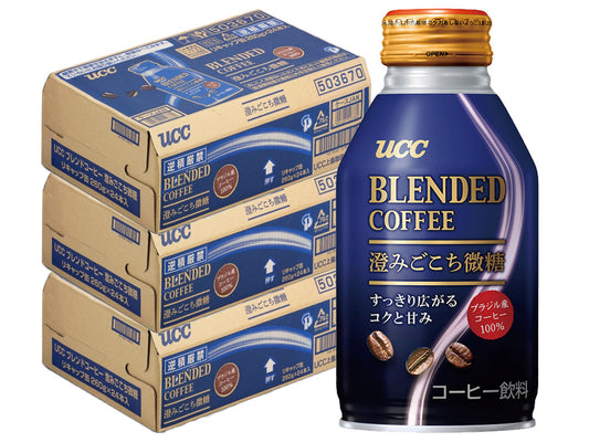 【送料無料】UCC ブレンドコーヒー 澄みごこち微糖 缶 260ml×3ケース/72本