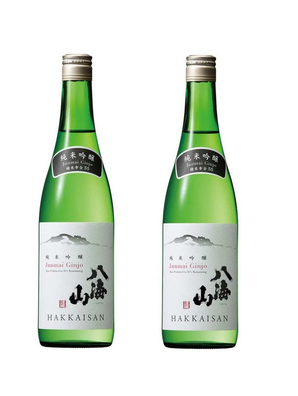 【送料無料】日本酒 八海醸造株式会社 純米吟醸 八海山 55％ 720ml×2本【北海道・沖縄県・東北・四国・九州地方は必ず送料がかかります】【熨斗・ご贈答品の対応可】