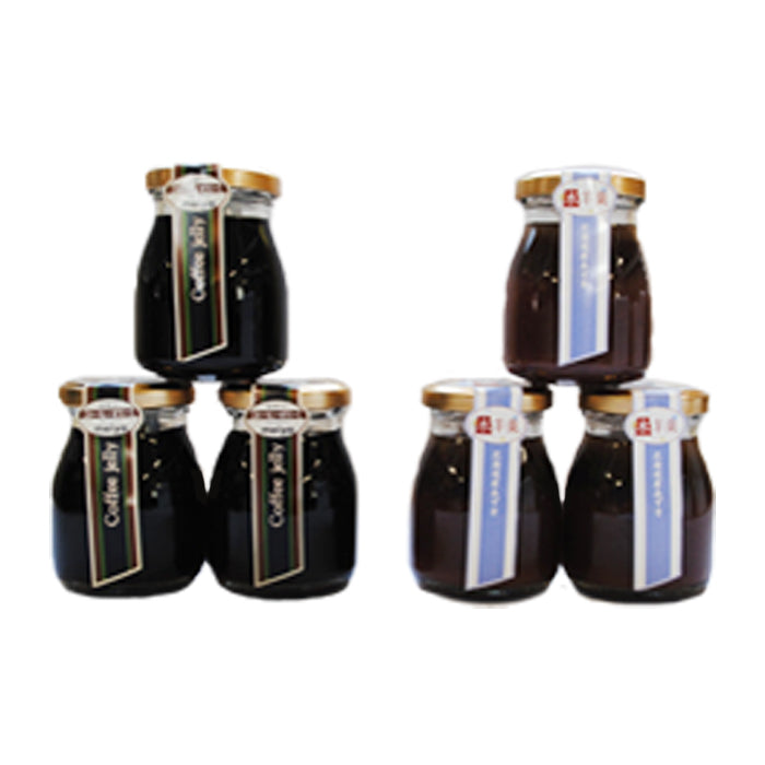 北海道あずき水羊羹＆深煎り珈琲ゼリー 6個セット【特産品・ご当地特集】