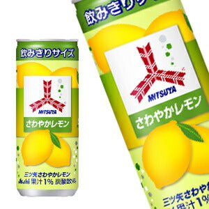 【3~4営業日以内に出荷】アサヒ 三ツ矢 さわやかレモン 250ml缶×20本［賞味期限：2ヶ月以上］北海道、沖縄、離島は送料無料対象外です。[送料無料]