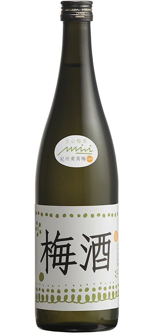 【富山の梅酒】【送料無料】立山酒造 立山梅酒 720ml×6本【北海道・沖縄県・東北・四国・九州地方は必ず送料がかかります】