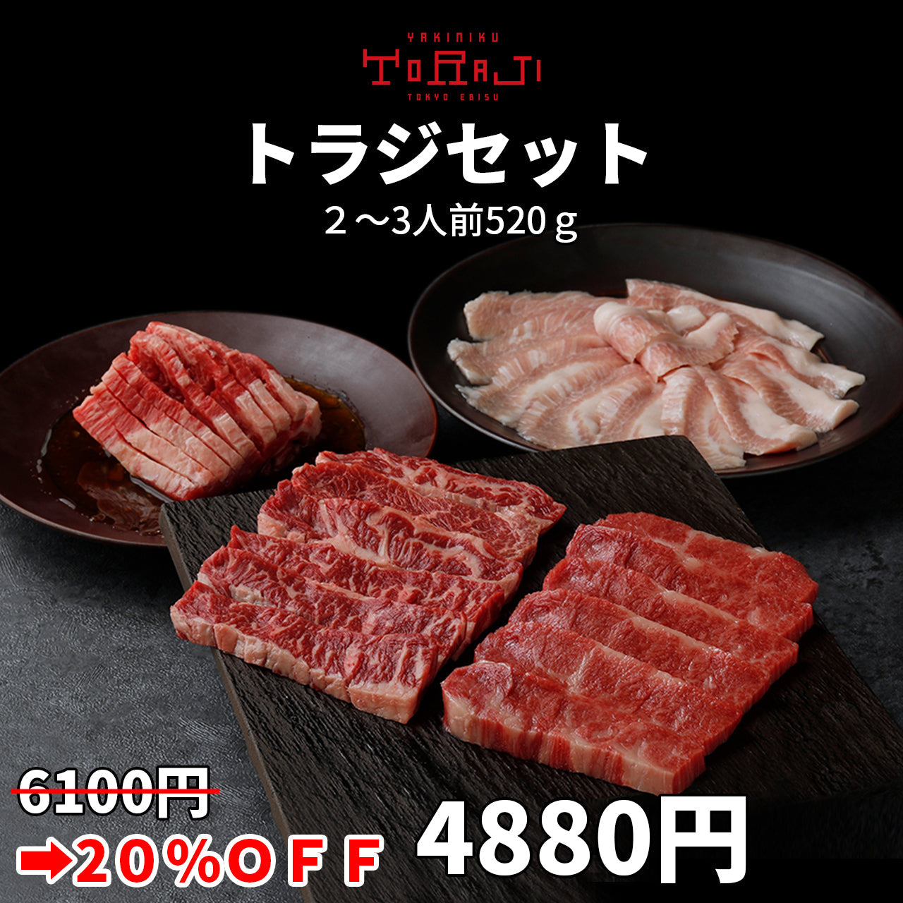 520ｇ/2～3人前 トラジセット