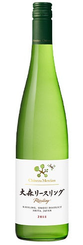 【日本ワイン】シャトー・メルシャン 大森リースリング 2018 750ml 1本【ご注文は1ケース(12本)まで同梱可能】