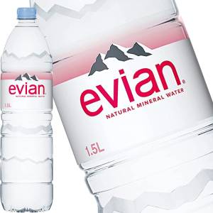 【3~4営業日以内に出荷】伊藤園 エビアン 1500ml×12本 正規品 [送料無料] 1.5L 硬水 水 ミネラルウォーター