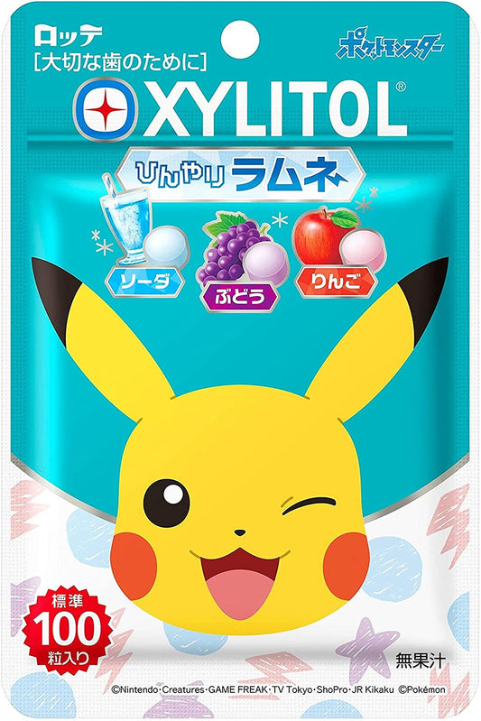 キシリトールラムネ ロッテ ポケモン 32g×2袋