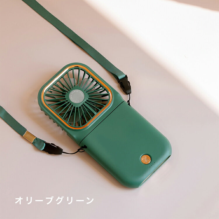 扇風機 折りたたみ式ネックファン 小型扇風機 可愛い 手持ち 外出用 オフィス 卓上 首掛け 涼しい 夏 小型 充電 手軽　冷風機　首掛け扇風機 モバイルバッテリー