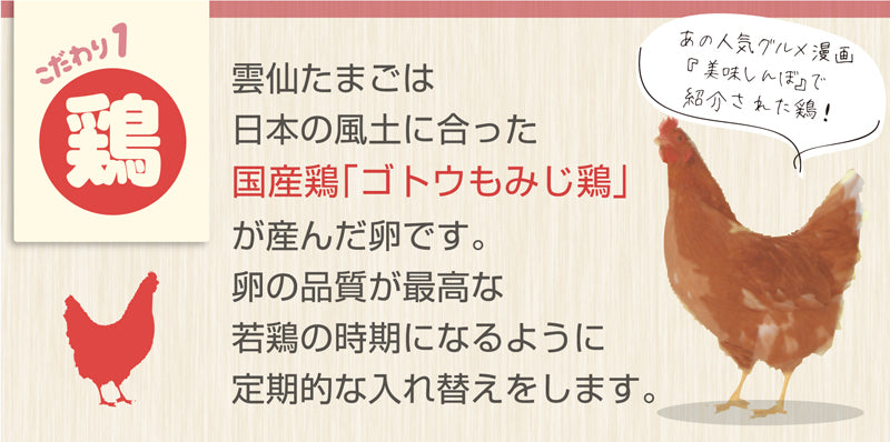 雲仙たまご10個×15