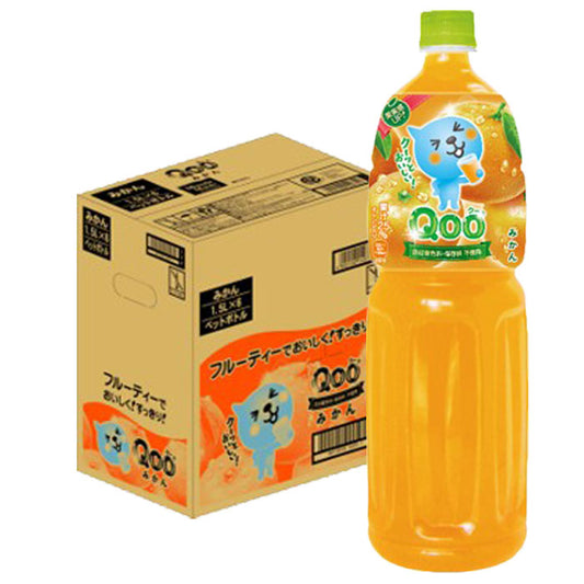 【送料無料】 コカコーラ ミニッツメイド Qoo クー みかん 1500ml 1.5L×6本/1ケース