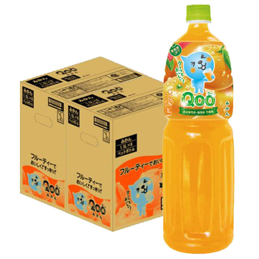 【送料無料】コカコーラ ミニッツメイド Qoo クー みかん 1500ml 1.5L×12本