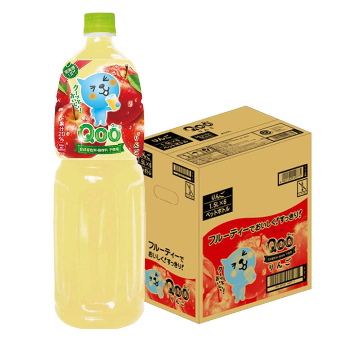 【送料無料】 コカコーラ ミニッツメイド Qoo クー りんご 1500ml 1.5L×6本/1ケース