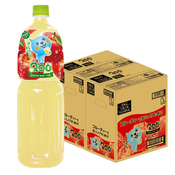 【送料無料】コカコーラ ミニッツメイド Qoo クー りんご 1500ml 1.5L×12本