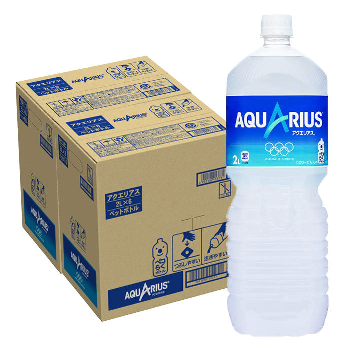 【送料無料】コカ コーラ アクエリアス 2000ml 2L×12本