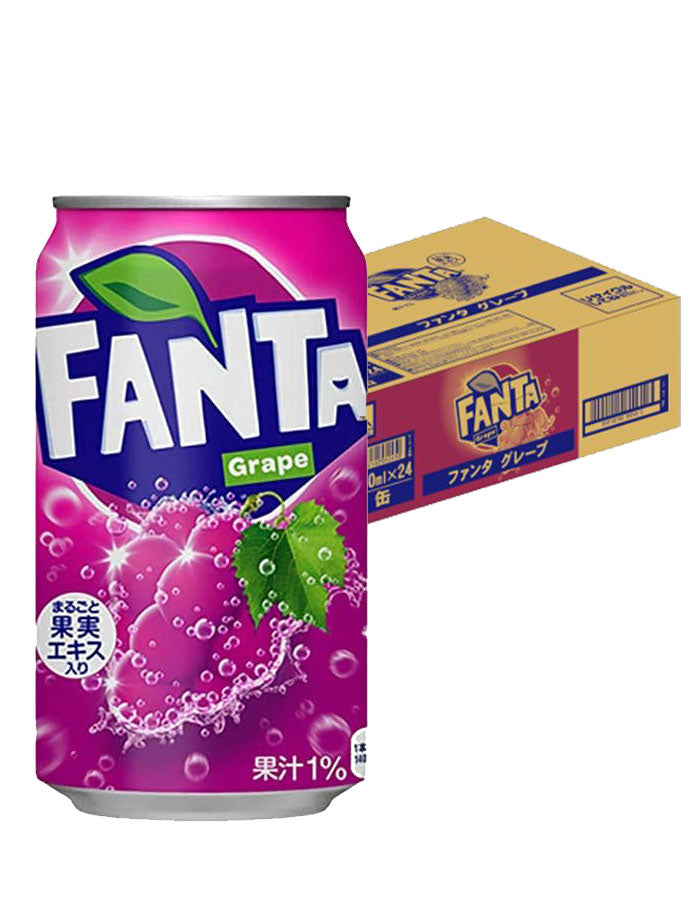 【訳あり】【キズ・へこみ有り】【送料無料】コカ・コーラ ファンタ グレープ 350ml×1ケース/24本