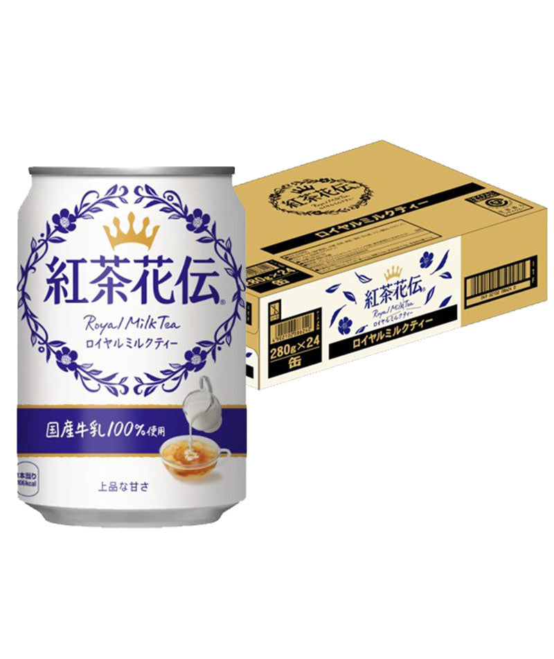 【訳あり】【キズ・へこみ有り】【送料無料】コカコーラ 紅茶花伝 ロイヤルミルクティー 缶 280ml×24本