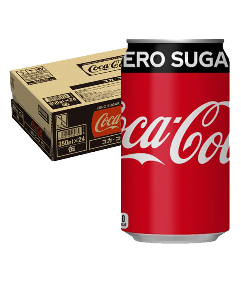 【訳あり】【キズ・へこみ有り】【送料無料】コカ・コーラ ゼロ 350ml×1ケース/24本