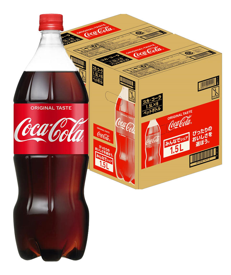 【送料無料】コカコーラ ＜コカ・コーラ＞ 1500ml 1.5L×2ケース/12本