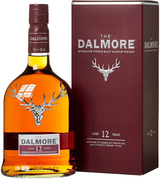 ダルモア 12年 700ml 1本ウイスキー イギリス【ご注文は12本まで1個口配送可能】